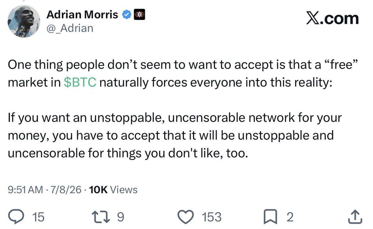 Adrian Morris tweet media