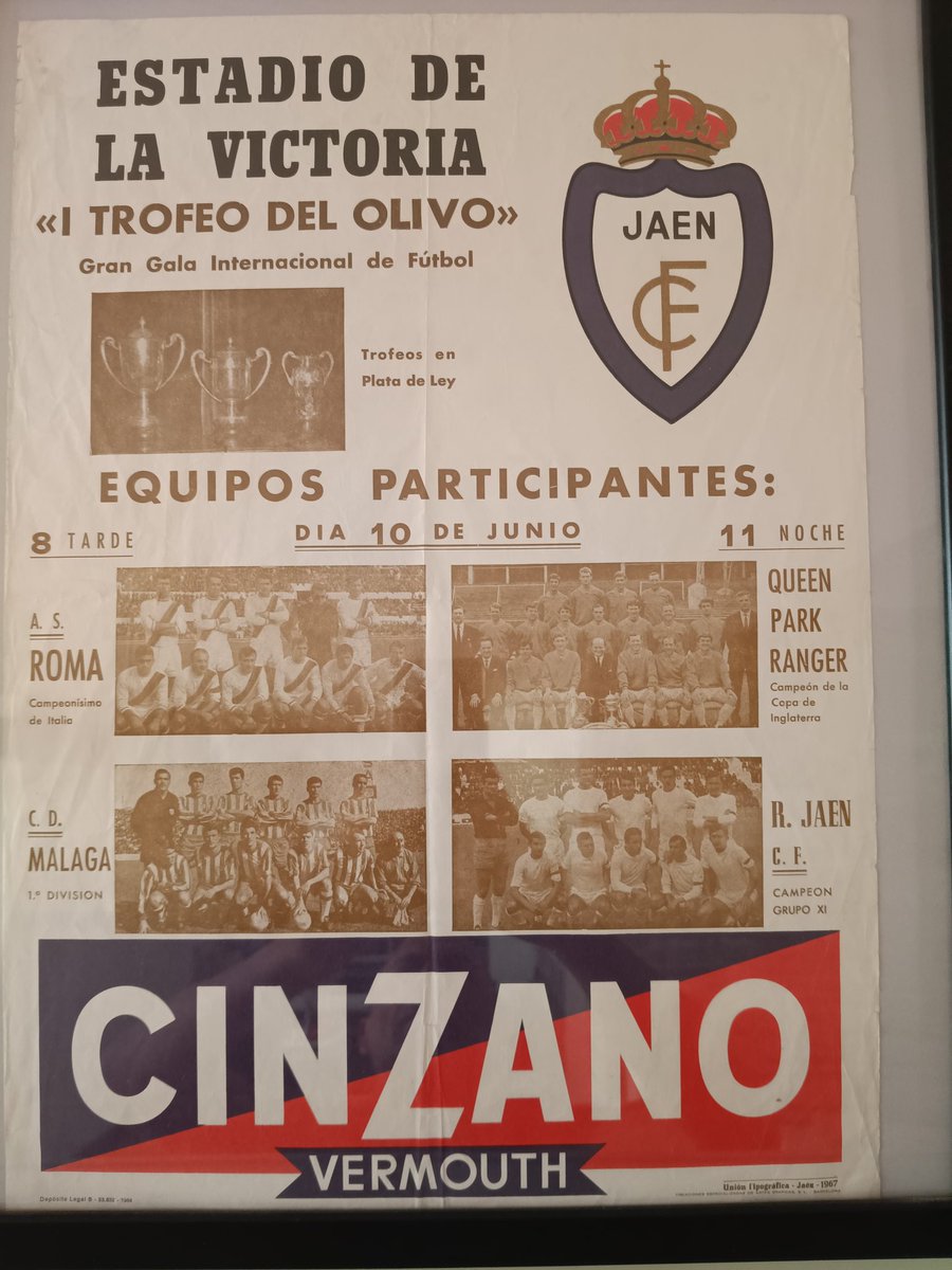 ZHRealJaen's tweet photo. ✅ I Trofeo del Olivo
@OfficialASRoma 
@RealJaenCF 
@QPRclubOfficial 
@CDMalaga1933 

#historiaRJ https://t.co/mMDSje3u4s
