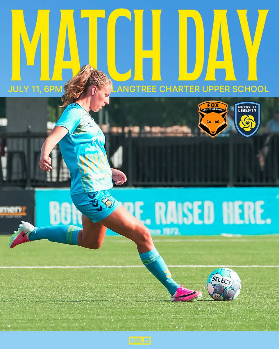 gvl_liberty's tweet photo. On the road. All in. 💪

🕕 6:00 PM
🆚 Fox Soccer Academy
🏟️ Langtree Charter Upper School

#LibertyForAll | #Path2Pro https://t.co/MIx5mkVBWN