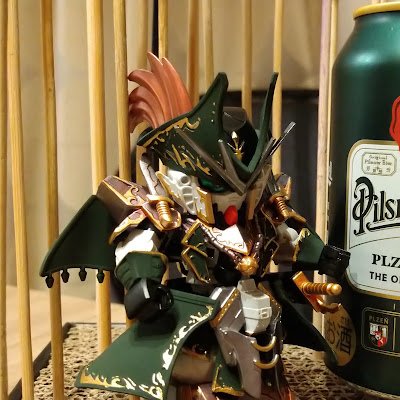 assaultolongtea's tweet photo. @mummy_models ビールの缶とお揃で塗って見ました✨ https://t.co/2ds3IruwFv