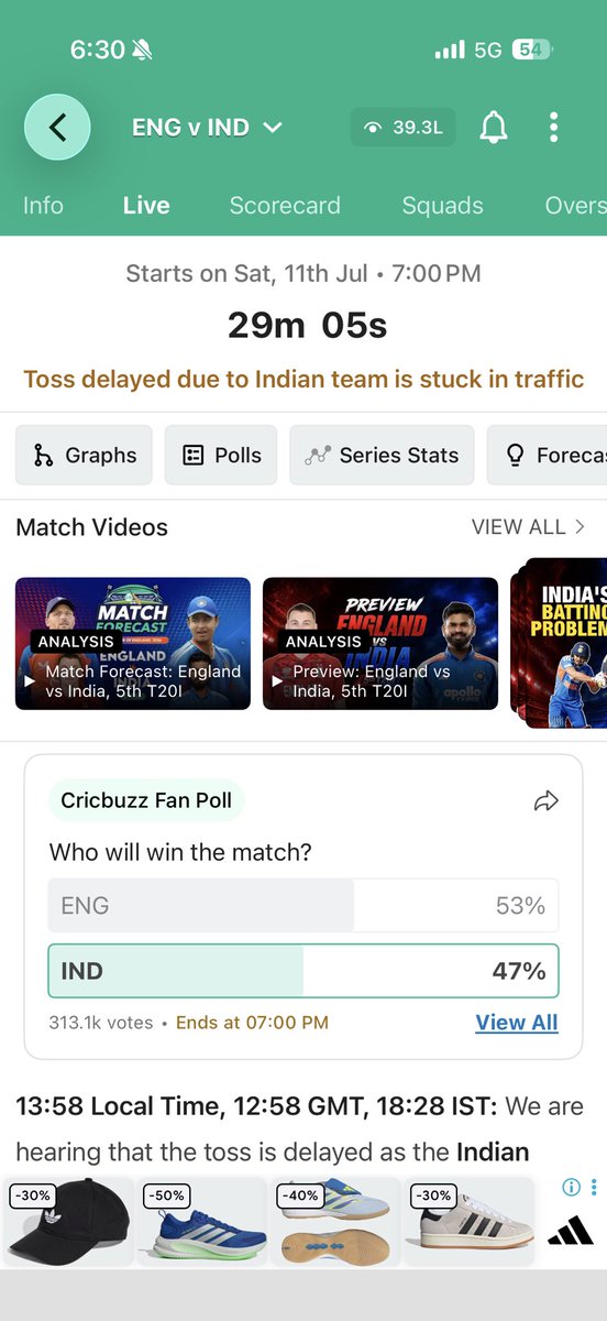 AligShadman's tweet photo. Team India stuck in traffic… in England? 😭 I genuinely didn’t expect this. Can someone explain what happened? #ENGvsIND https://t.co/r2rdjXZOoQ