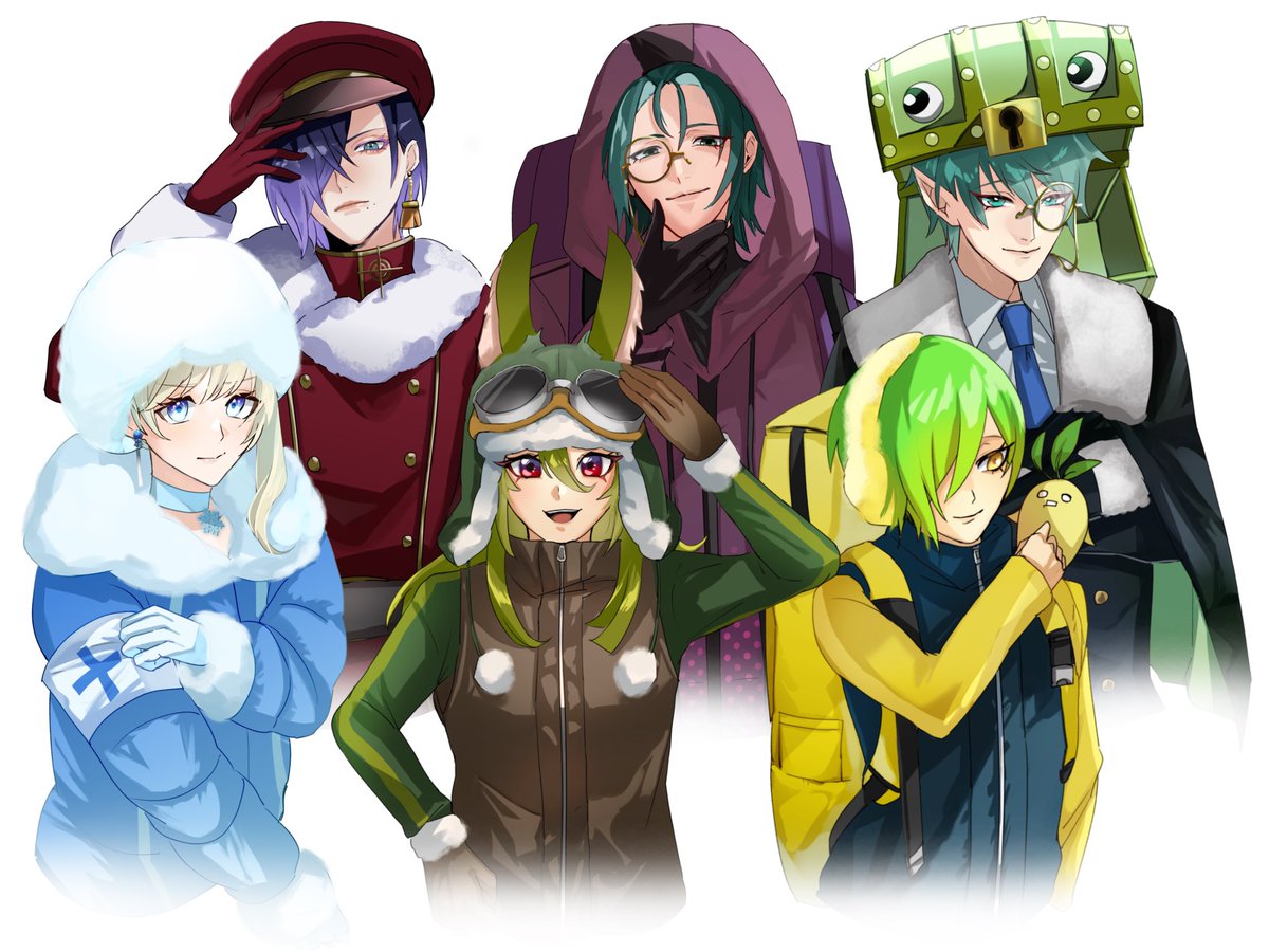 wapinosis's tweet photo. ご依頼でマダミスの立ち絵を描かせて頂きました〜 https://t.co/iPKveuf4BY
