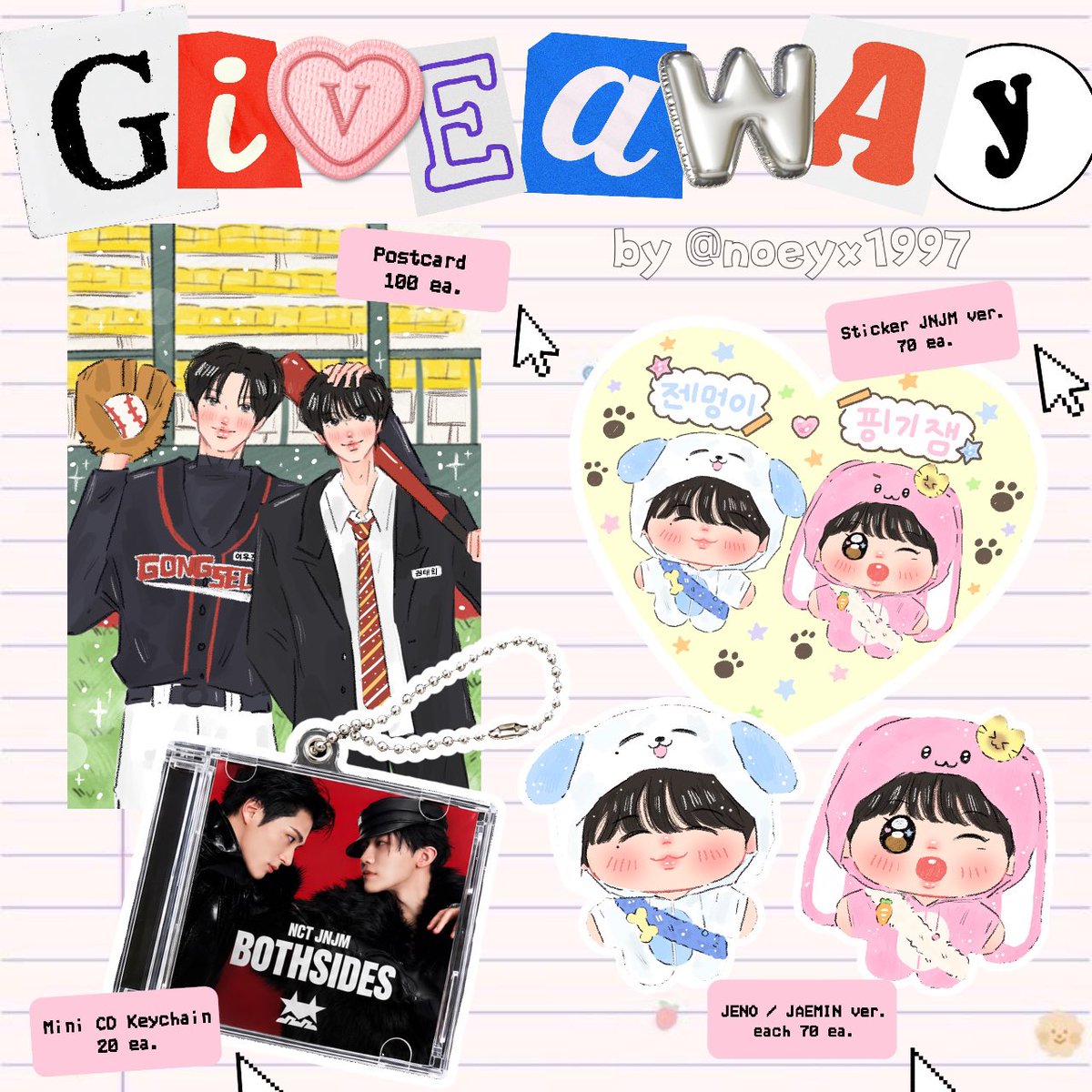 noeyx1997's tweet photo. ★ pls kindly rt ★

giveaway jnjm fanmeeting in bkk 

🗓️ : 7-9 Aug (time : tba)
📍 Impact Arena

#NCTJNJM_FANMEETING_TOUR #NCTJNJM_FANMEETING_TOUR_DUALITY https://t.co/pMoWNYcsqX
