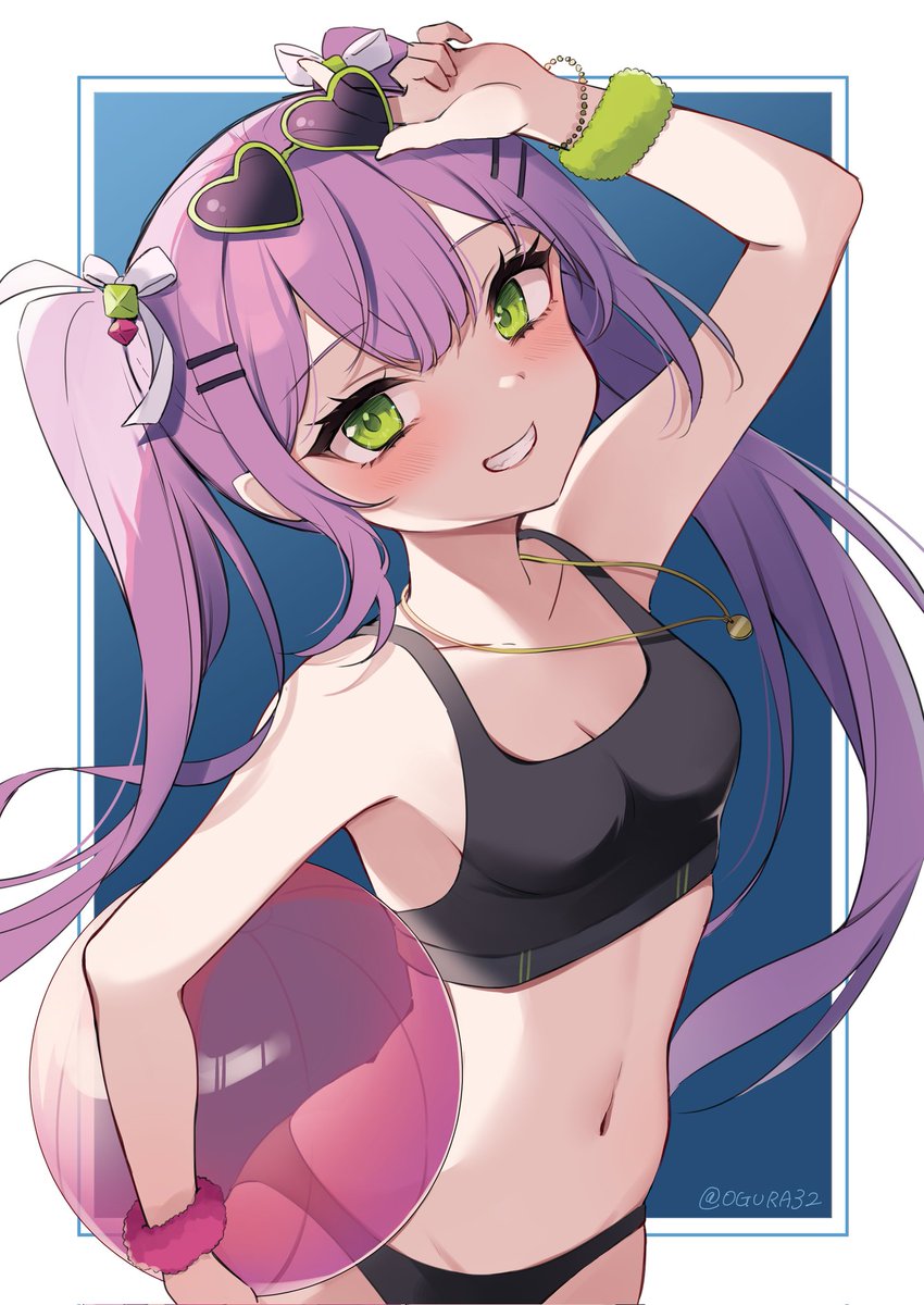 OGURA32's tweet photo. 【再掲】涼しげな水着トワ様👾
#めちゃくちゃ暑いから水着の絵でTLを埋めよう
#TOWART https://t.co/wec1ZXnLjz