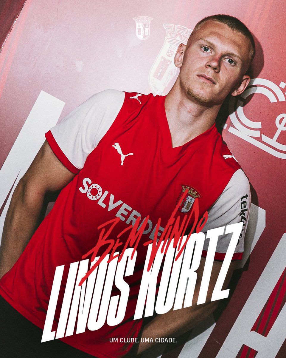 scbragaformacao's tweet photo. There’s a new striker in town 💥
Linus Kurtz é Gverreiro!
#Sub23SCB https://t.co/W3HK7tbQXi