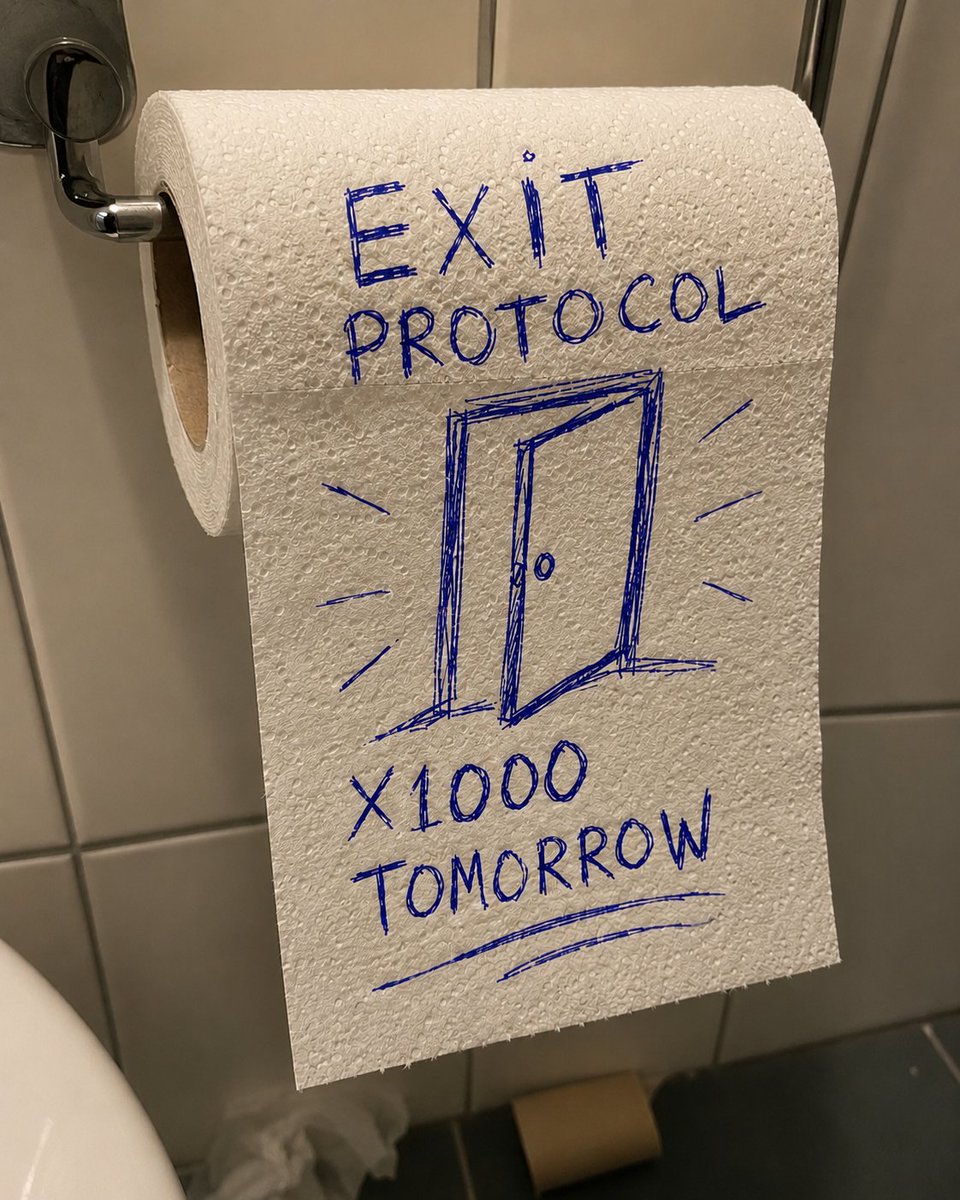 exitprotocolmem's tweet photo. The Era of "Shit on the Wall"

For the past two weeks, I played by the rules. I created quality content, developed ideas, invested time into design, and spent my own money trying to push a genuine vision. I sincerely believed that a good product should have a future.

The result? Nobody cared.

The 2026 market is no longer about intelligence or quality. It's an era where "shit smeared on a wall with a finger" generates more excitement than weeks of careful work.

And no, this doesn't mean I'm giving up. It's the agony of realizing how the game actually works.

I've realized one thing: today, quality content is treated like garbage. It simply can't break through the noise. The winners aren't the ones who create value—they're the ones who scream "x1000" the loudest.

The world has forgotten how to think. It craves fairy tales hastily scribbled on toilet paper.