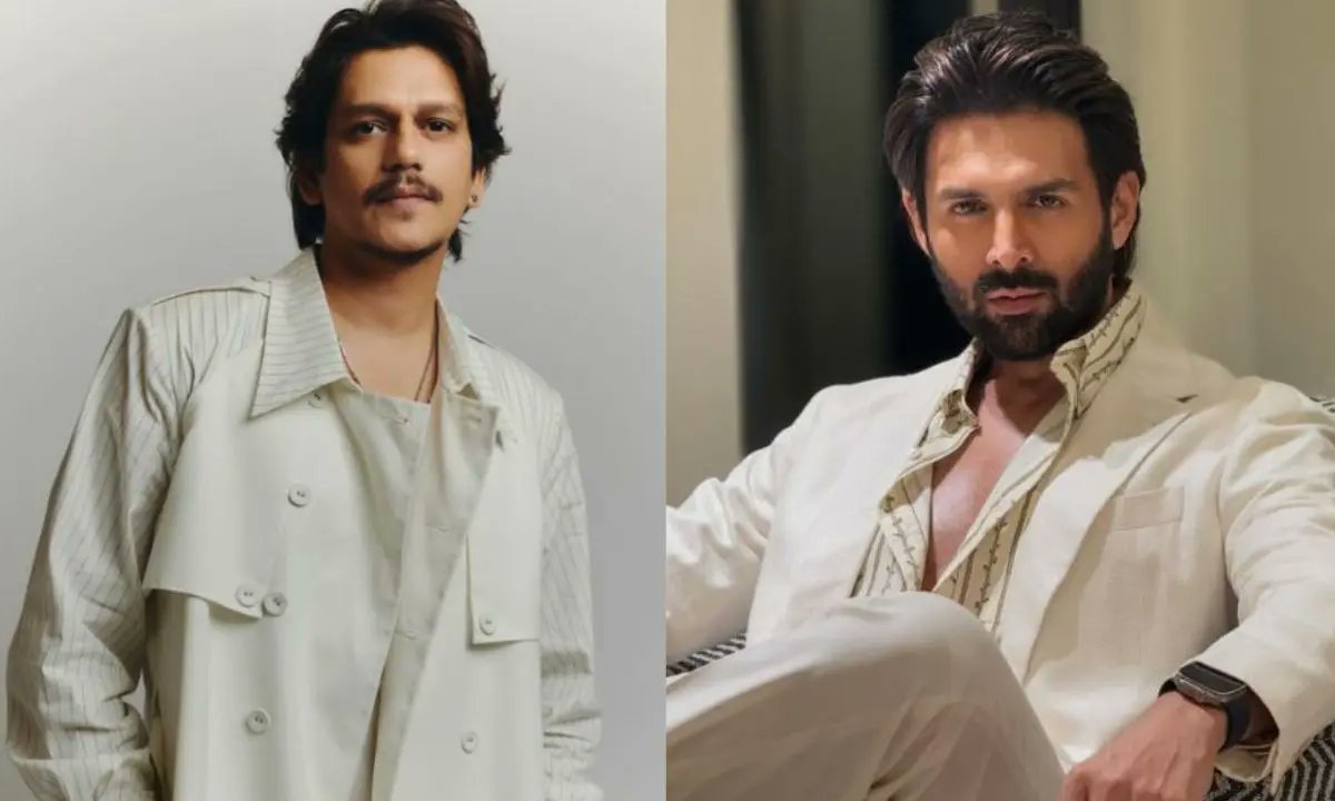 suyashpachauri's tweet photo. VIJAY VARMA CALLS KARTIK AARYAN THE 'KING OF PR'...
During a rapid-fire segment, #VijayVarma referred to #KartikAaryan as Bollywood's "King of PR", sparking widespread discussion on social media.
The moment occurred while Vijay was promoting #MatkaKing.
#VijayVarma #KartikAaryan #MatkaKing #Bollywood #EntertainmentNews #CelebrityNews #IndianCinema #GlobalBollywood #DirectorsDailyClapboard #SuyashPachauri #SuyashPachauriWrites