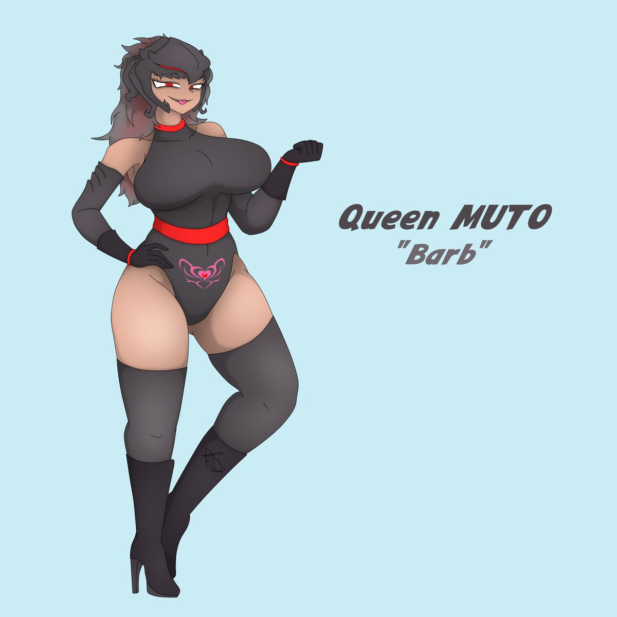 MeckVilla37788's tweet photo. Monsterverse Queen MUTO gijinka #Godzilla #gijinka https://t.co/btTkMXvfVV