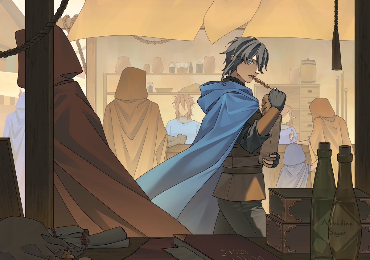 novelinesugar's tweet photo. Hello, I'm Noveline from 🇮🇩

Here's an old art from 2015 when I was still drawing using a mouse and a more recent illust from last February! 

Thank you for holding this event! 

#ArtistsofSEA https://t.co/AsgEnuhu8z