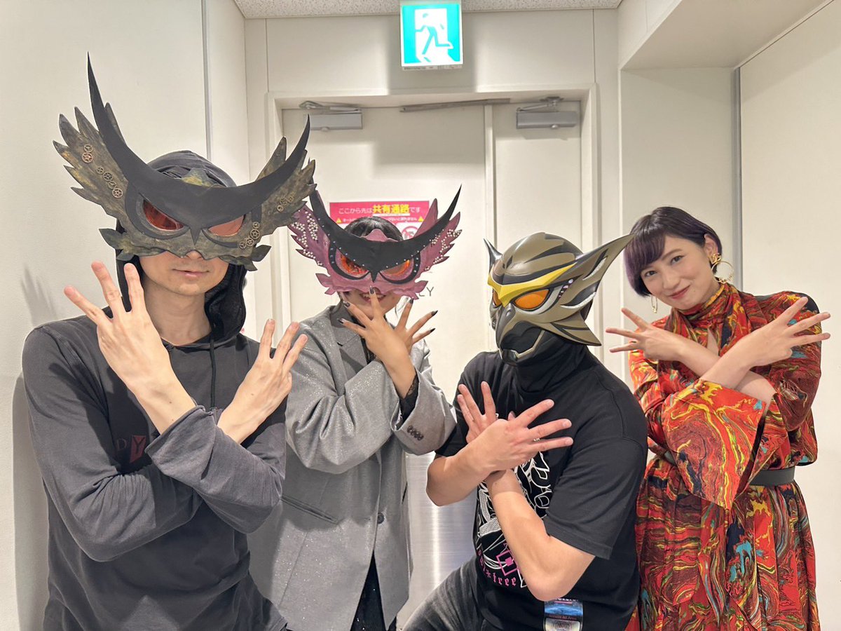 saxophone_yuri's tweet photo. 夜の部も無事終了🎷✨
今回owl*treeパートはサプライズで４人編���にてお送りさせて頂きました🦉✨
最高な盛り上がりありがとうございます😭✨
楽しかったーーーーーーー！
またお会いできますように❤️
#沸かしてきたぜmaimaiでらっくすMUSiCLiVE2026 https://t.co/4Lk9eGfWsi