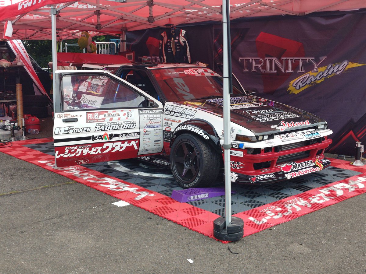 FastestThe's tweet photo. 2026 FDJ Rd4 SUGO

金土とFDJ2を観ました。イニシャルDが好きなのでAE86を応援してしまう😅ドリフトが似合う！楽しかったです。 https://t.co/HwKQDJj9tb