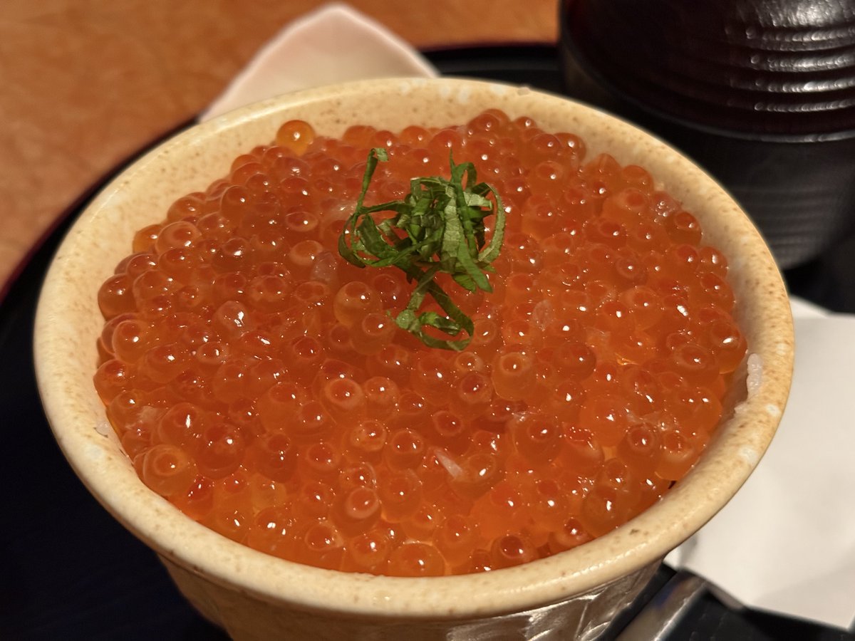 JapanExplorers's tweet photo. 夜はとりあえずいくら丼から😆 https://t.co/x0pTfWqKeS