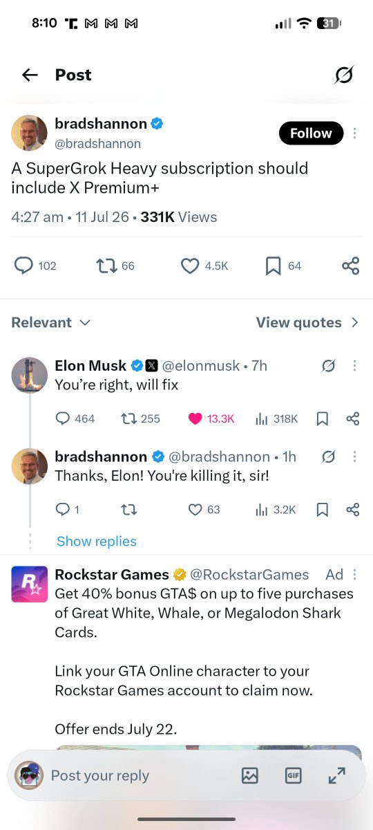 CalvinCrypto.bit | Bedrock $BR tweet media
