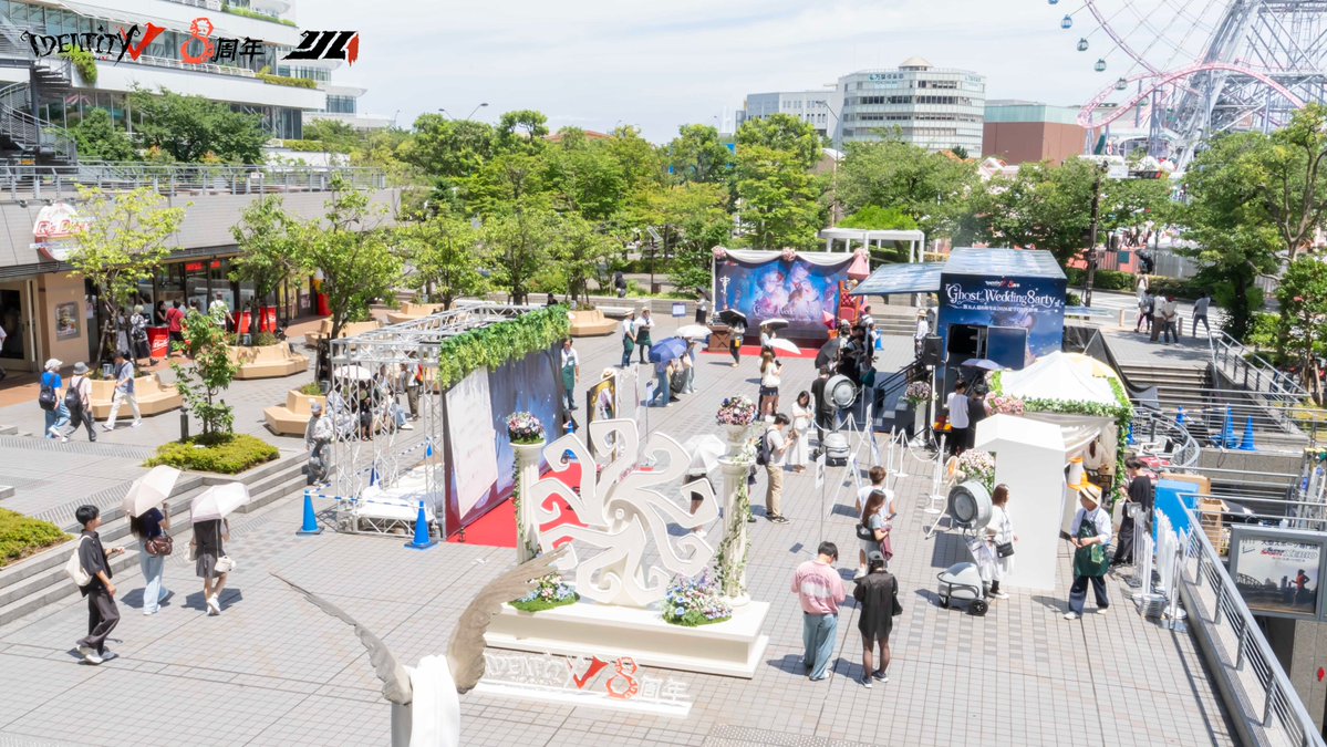 IdentityVJP's tweet photo. #第五人格８周年
シティツアー1週目は横浜なの！

会場では豪華ゲストと遊べる
ゲームコーナーや
フォトスポットを楽しめるの♪

入場料無料なので
ぜひみなさん遊びにきてくださいなの！

#第五人格
#第五人格8arty https://t.co/yImCeXRNQS