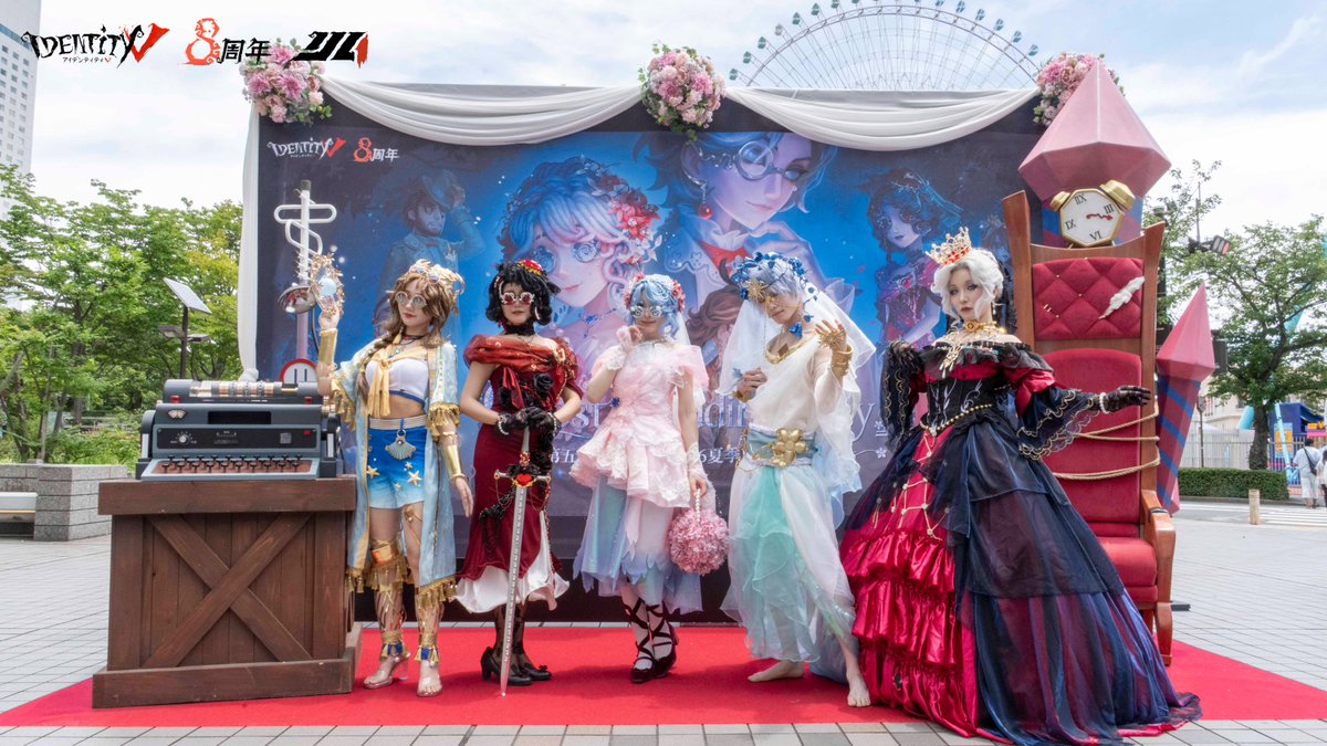 IdentityVJP's tweet photo. #第五人格８周年
シティツアー1週目は横浜なの！

会場では豪華ゲストと遊べる
ゲームコーナーや
フォトスポットを楽しめるの♪

入場料無料なので
ぜひみなさん遊びにきてくださいなの！

#第五人格
#第五人格8arty https://t.co/yImCeXRNQS