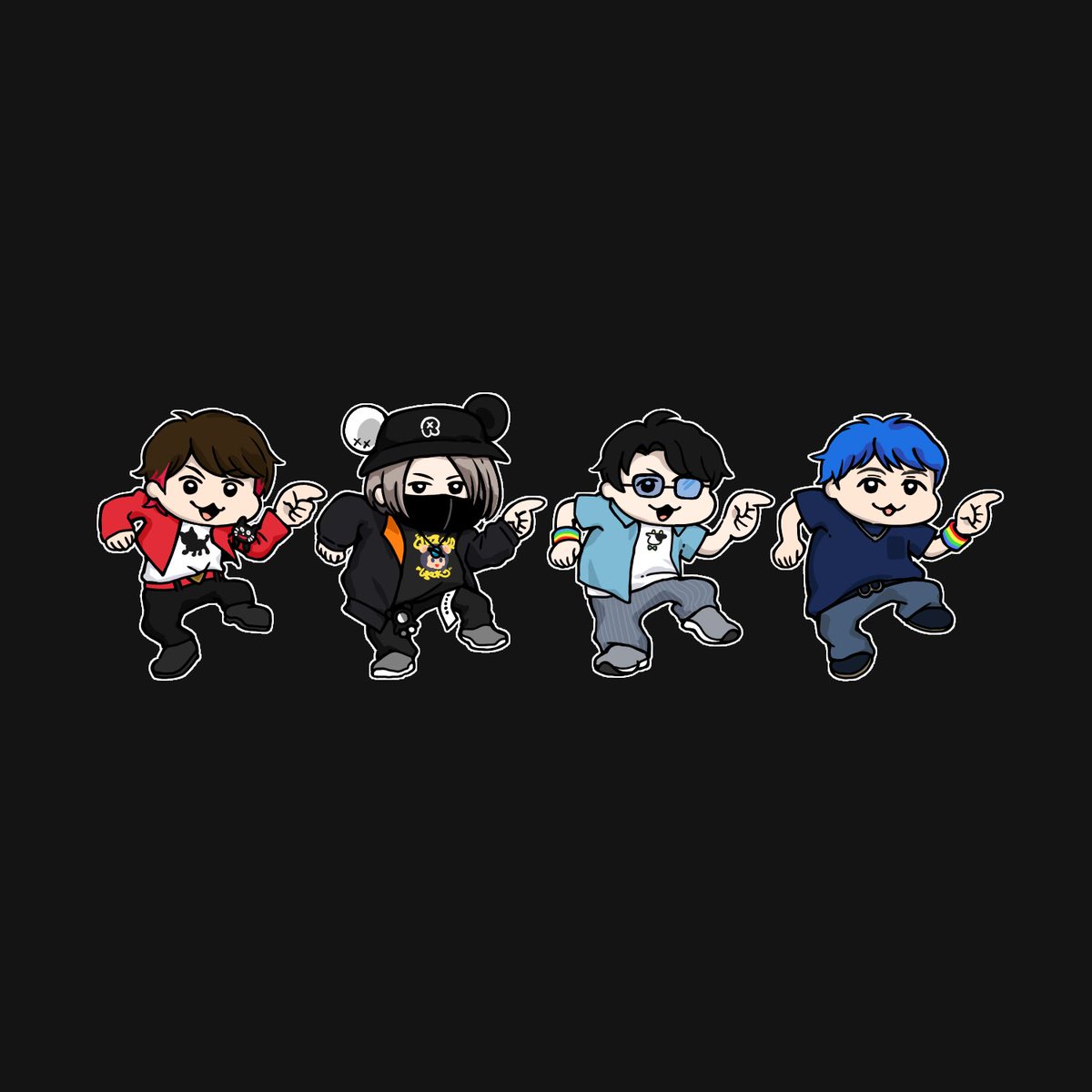 Jukusei_Samba's tweet photo. ヨシ‼️
#TOP4TOKYODOME2 
(一部、Tシャツをトレスしてます) https://t.co/HrZe6VcO8y