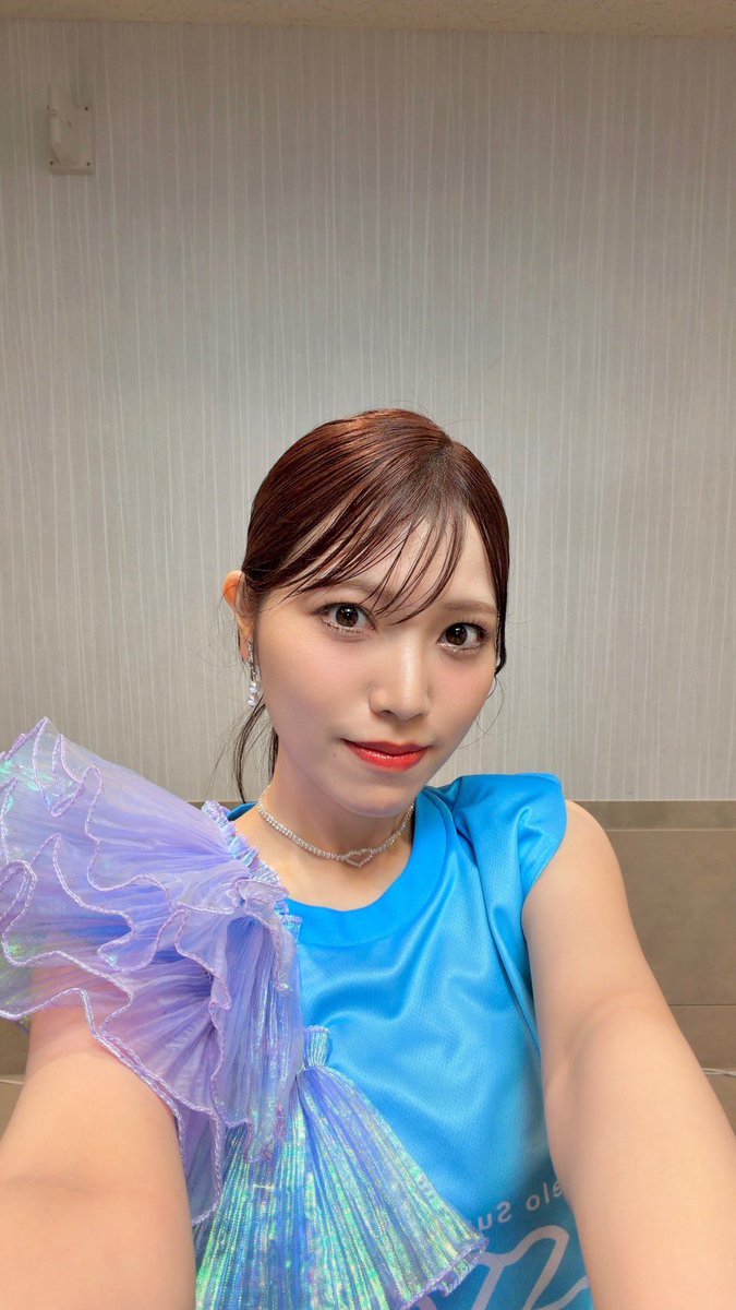 kaori_staff_'s tweet photo. #アニサマ ありがとうございました🩵
楽しかった〜✨✨
皆さんの顔をたくさん見れて最高の時間でした！
また写真も載せますっ📷
明日は #ウマ娘 として出演しますので明日もよろしくお願いします🫶🏻夏織 https://t.co/svgAUaPwBJ
