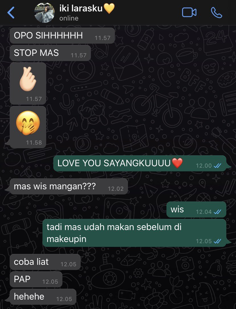 binnie8ing's tweet photo. assalamulaikum #guiflies mau akad https://t.co/A8RYFc6wbh