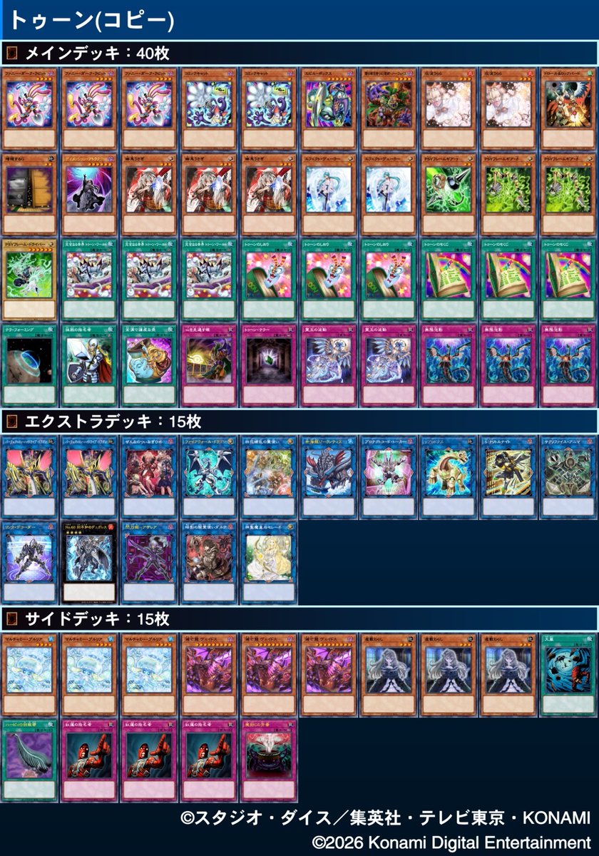 Xibalba_03's tweet photo. ＃第3回富士見CS
決勝トーナメント 
【優勝】　　あやたか
                      デッキ：キラーチューン

【準優勝】　よしみず
　　　　　　デッキ：トゥーン

【3位】　　  きなこたん
　　　　　　デッキ：ブリッツクリーク 

【4位】　　  βομβ （ボム）
                      デッキ：DD https://t.co/vxFXP3WT6A