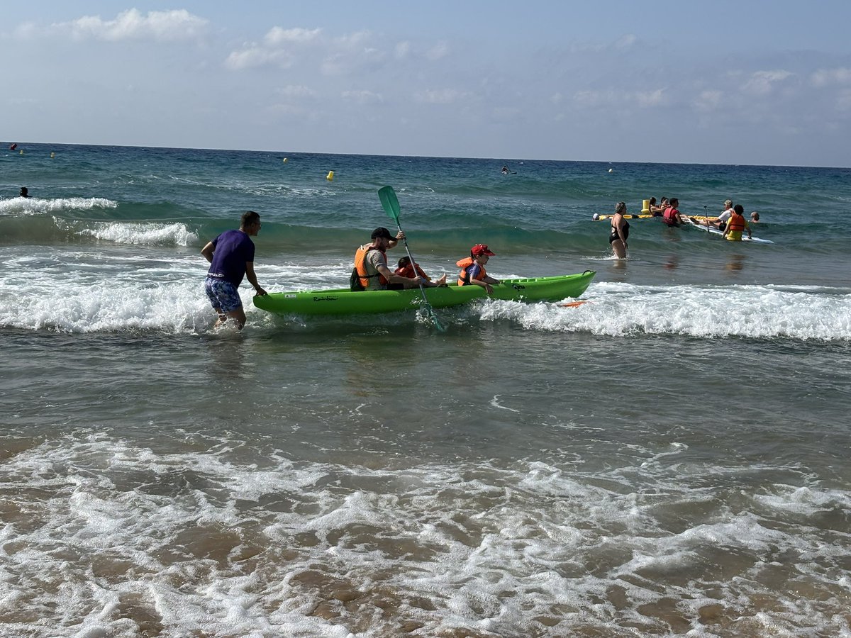 esquerratgn's tweet photo. 🙌 Enhorabona a Si jo puc, tu també #epilep per les VI Onades Inclusives, així com al @RCNTarragona i al Club de Vela Platja Llarga pel seu suport.
Ha estat un plaer acompanyar-vos en l’inici de les jornades, que continuaran el cap de setmana vinent per gaudir d’aquesta iniciativa tan necessària i ja consolidada d’esport aquàtic inclusiu.