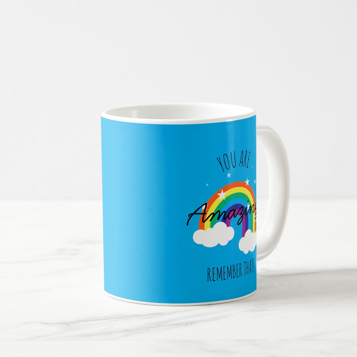 We_Are_All_Mugs's tweet photo. You Are Amazing - Baby Blue Mug
Turn your morning coffee into a power-up. 💪 These bold motivational mugs are made for dreamers, doers, and caffeine-driven achievers
https://t.co/59a9O3Y6i1
#coffeelover #coffee #inspirational #quote #rainbow #lgbt #blue https://t.co/sa2brodyBi