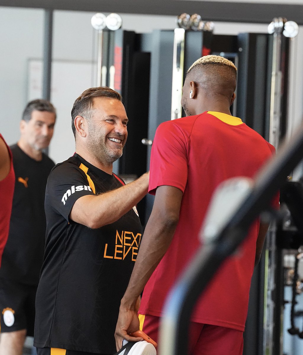 GalatasaraySK's tweet photo. 📸 Günün ilk antrenmanını tamamladık. ✅ https://t.co/bo6j6sEN77