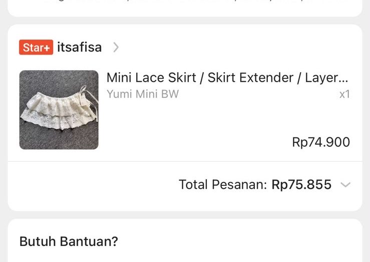 rockbbison's tweet photo. Wts lace skirt itsafisa masih baru belum pernah dipake samsek. 

60ribu ajaa bisa shopee ya https://t.co/Vv8JHPHWoW