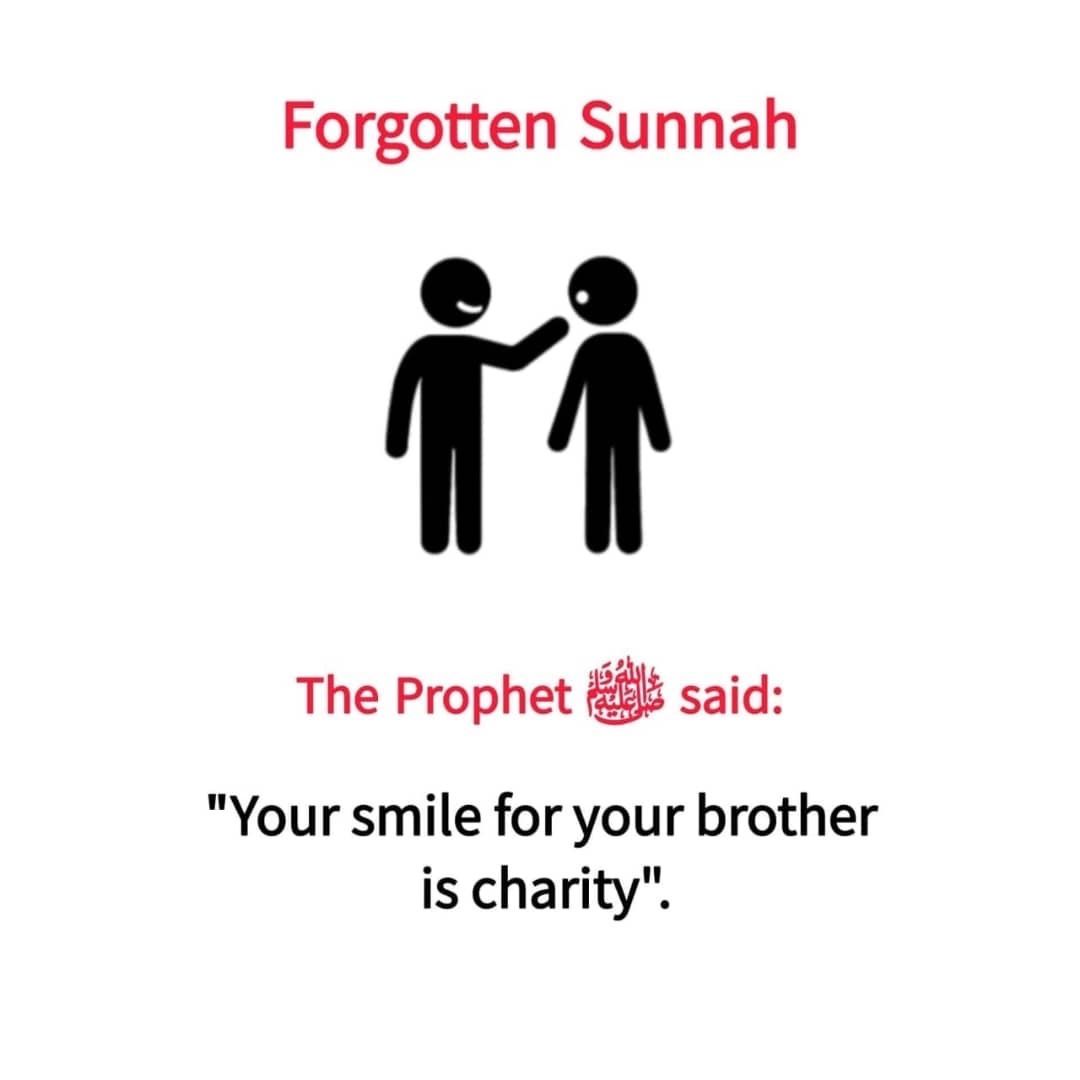 muhishat's tweet photo. The Messenger of Allah ﷺ said:

"Your smile to your brother is an act of charity."

📚 Jamiʿ at-Tirmidhi 1956 https://t.co/sMnm25pMA4