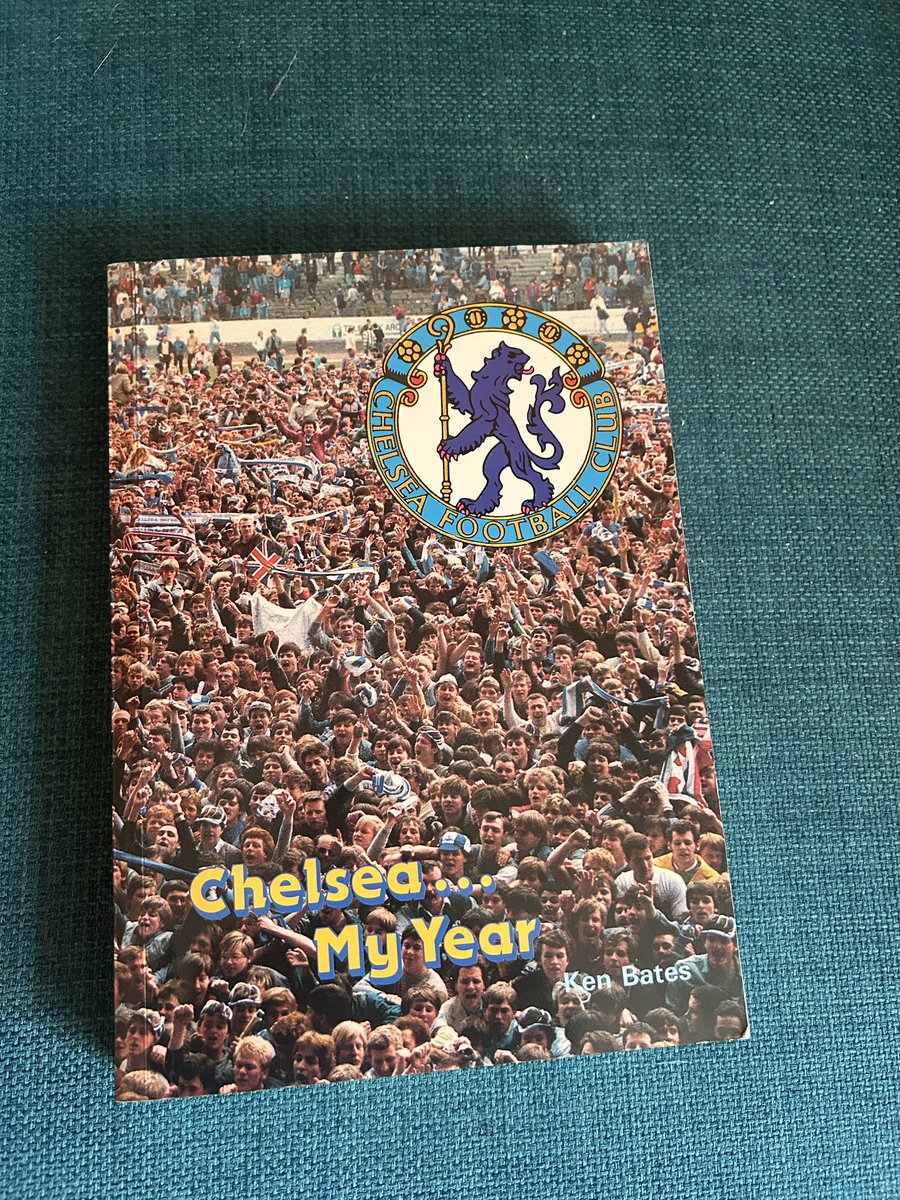 Mupingmike's tweet photo. @ChelseaKelv Saved Chelsea. Brought us back to a level some of us could never imagine seeing. Got far more things right than wrong. And I love his book on the 83/84 season. https://t.co/hy0xXv7F4R