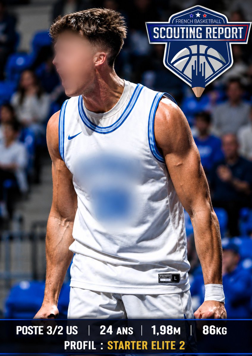 FBasketScouting's tweet photo. 3/2 Complet, intelligent et productif, dont le manque d'expo NCAA2 a freiné sa reco. Son profil de scoreur polyvalent et son QI basket en font un sleeper très intéressant pour les clubs européens. Potentiel réel pour s'imposer durablement en France https://t.co/DnodJAImAk https://t.co/8pNc23QMzn