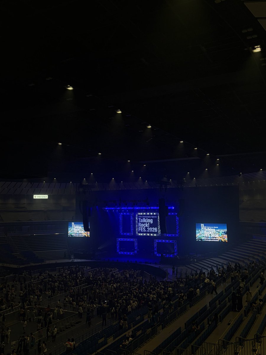 sodacreamOO's tweet photo. TalkingRockFES.2026 横浜編 DAY1
07.11 📍横浜アリーナ

指定席で見ててもフォーリミのライブの幸福度高すぎて死ねる
2026夏！ドキドキしよーぜ！！！！！ https://t.co/EtvmrngeRK