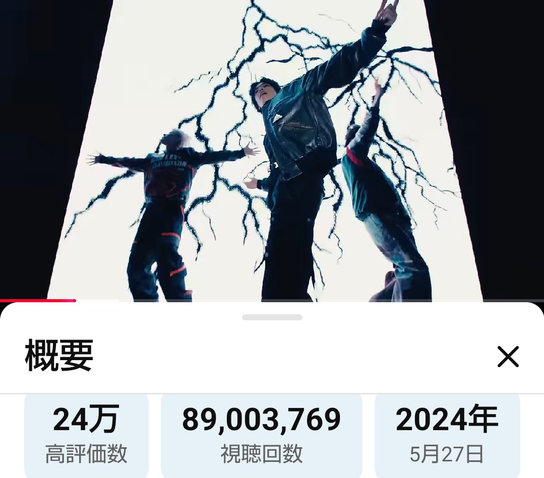 🌸BON🌸8900万回再生おめでとう🌸 早く100Millionの🌸咲きますように