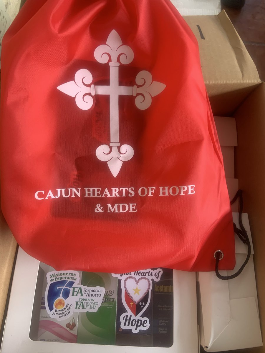 MDE_ESPERANZA's tweet photo. El Merendón - Guanales

❤️ Gracias CHOH - Mochilitas - Junio 2026
¡Muchas gracias a Cajun Heart of Hope (CHOH) ❤️ por su generosa donación de 400 mochilitas!🎒

Estas mochilas permitieron que cada kit médico familiar se entregara de forma práctica y organizada a las familias🎒 https://t.co/c2gZ0m6PLL