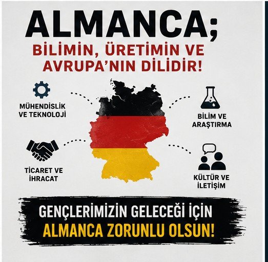 arslangillerden's tweet photo. #AlmancaZorunluOlsun
 @Yusuf__Tekin @tcmeb @CBegitimogretim @mebabdigm @cemgencoglu @meb_ttkb @cengizmete @meb_ogm @ebubekirsavasci @mebtegm 
@cftcblnt @mebpgm @CihadDemirli @farukyelkenci @arzuerdemtc @meryemgoka @latifselvi42 
İçi boş geçen seçmeli dersler yeni  bir dil öğrenmekten önemli olamaz. Olmamalı bu yüzden 

#AlmancaZorunluOlsun