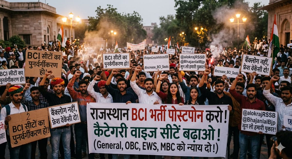 TheGurjarbl's tweet photo. सुना था भगवान मेहनत का फल जरूर देते है यहाँ तो पद ही नहीं कहाँ से मिलेगा मेहनत का फल.... शर्म करो दोस्तों अब एक़ मात्र रास्ता बचा है ग्राउंड पर उतरक अपने हक़ के लिए संघर्ष करो...  संघर्ष नहीं सकते तो भूल जाओ अपना कंप्यूटर टीचर बनने का सपना
#bci_भर्ती_में_न्याय_दो https://t.co/mIoveK6HRE