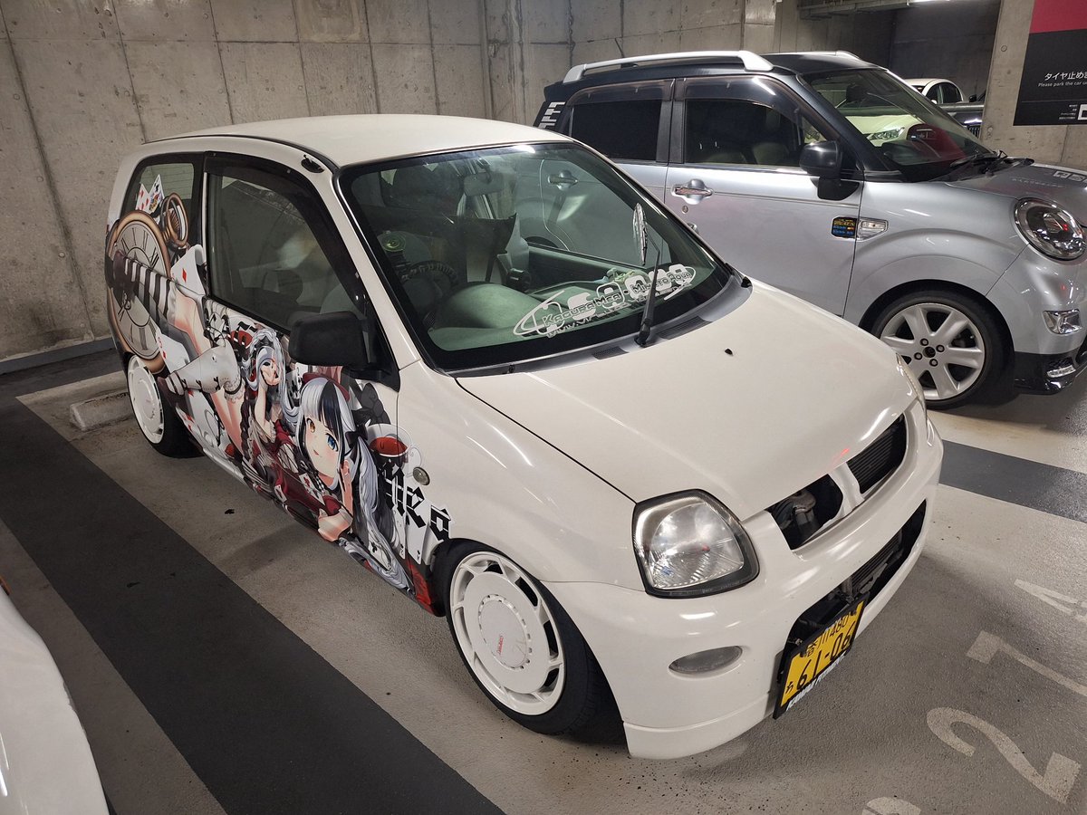 ラッピング痛車（◜◡◝） #秋葉原UDX
