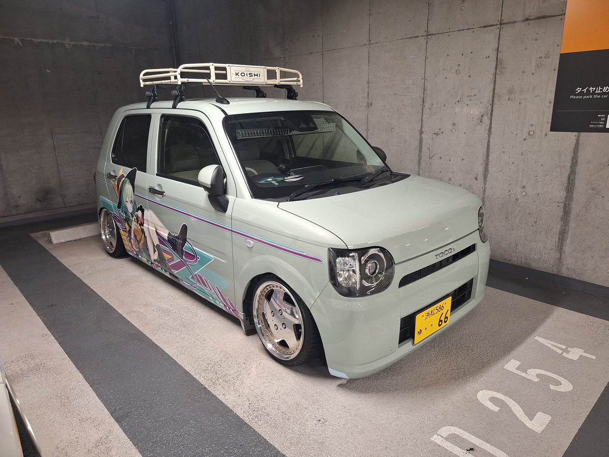 たかのっち ラッピング痛車（◜◡◝） #秋葉原UDX