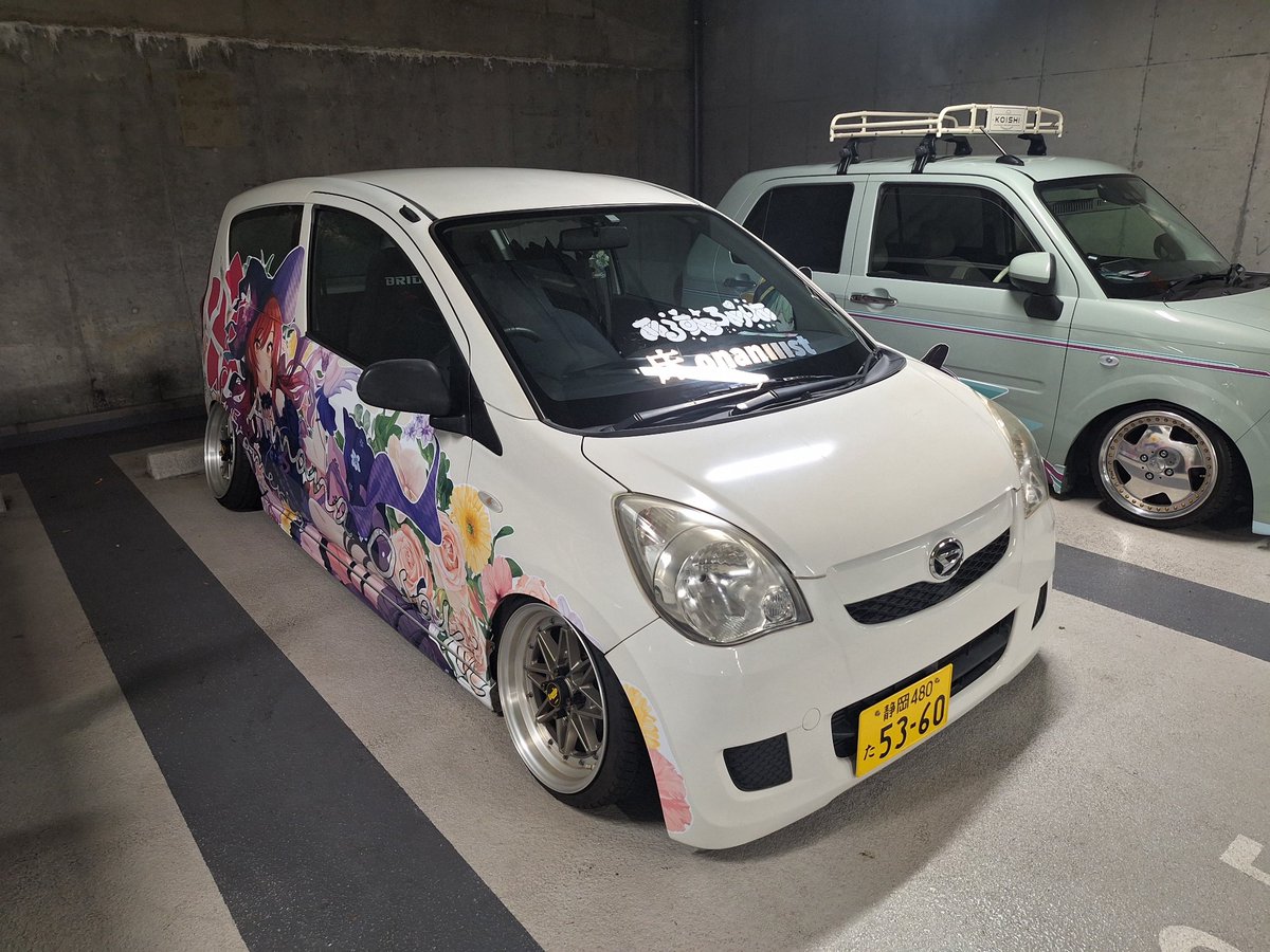 ラッピング痛車（◜◡◝） #秋葉原UDX