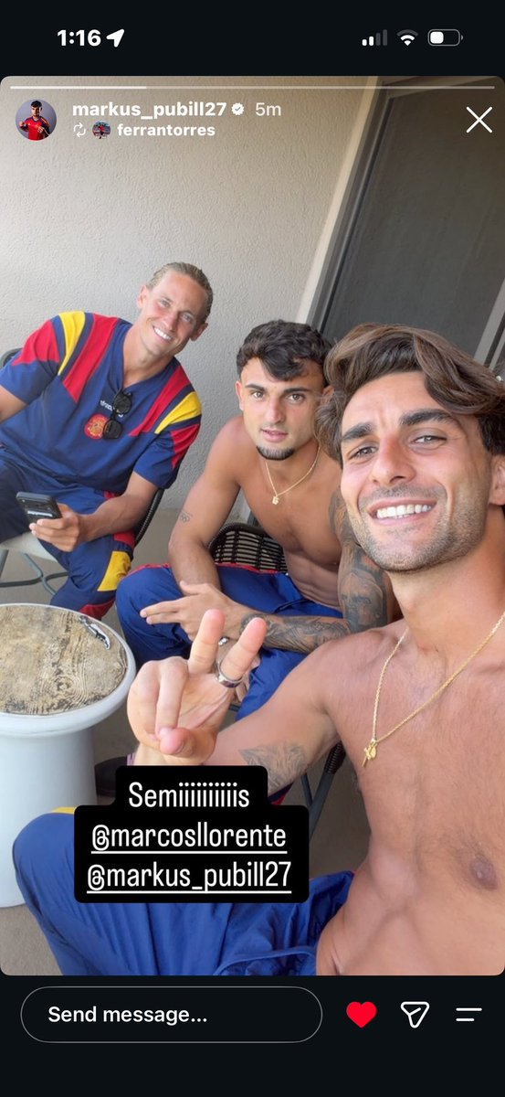 alblt91's tweet photo. guapos, listos, en semis y pronto todos del atleti https://t.co/gdeVTquFGh