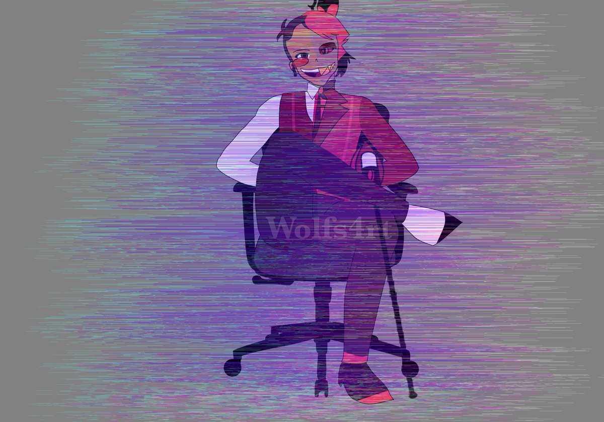 Wolfs4rt's tweet photo. Alastor :) https://t.co/nXvNBSJxJP