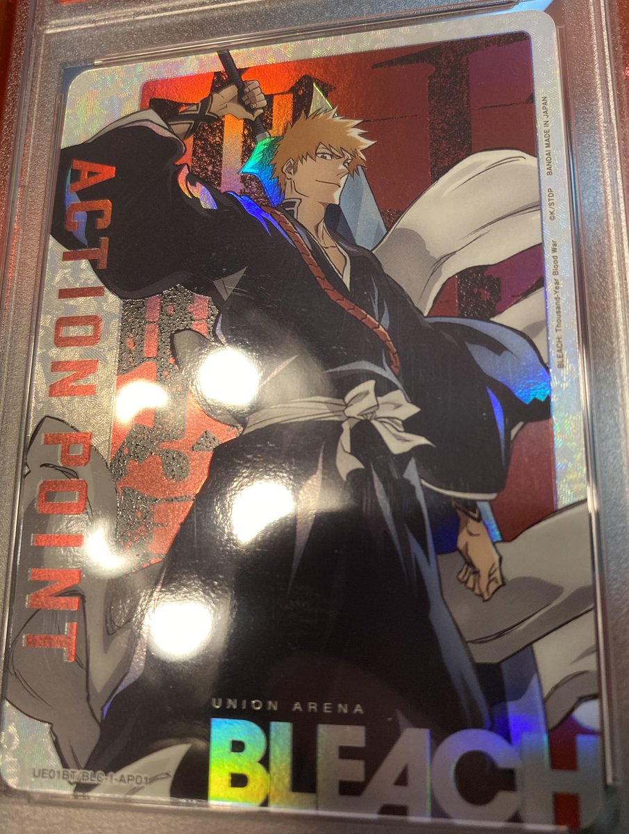 gliscor551's tweet photo. @NewAgeCardKings Ichigo Bleach UA AP Foil/Textured Case Hit - $250 shipped OBO (pop 15) https://t.co/UZk8S3HkFK