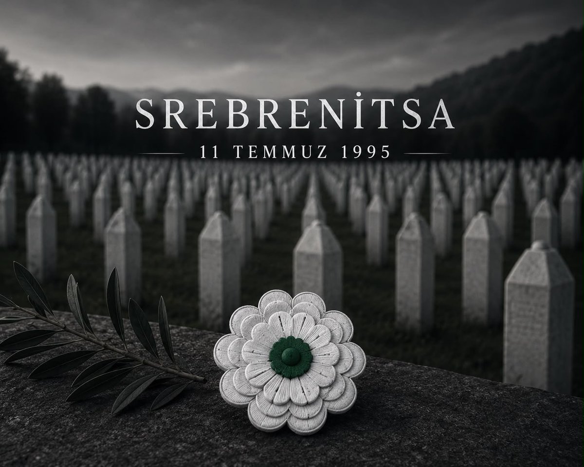 idrisakbiyik's tweet photo. 31 yıl önce bugün; Srebrenitsa’da, tüm dünyanın gözü önünde 8 binden fazla masum Boşnak kardeşimiz katledildi.
Srebrenitsa Soykırımı’nda hayatını kaybeden kardeşlerimizi rahmetle anıyorum.
Unutmadık, unutturmayacağız.
#Srebrenitsa https://t.co/CWA5d0BbbO