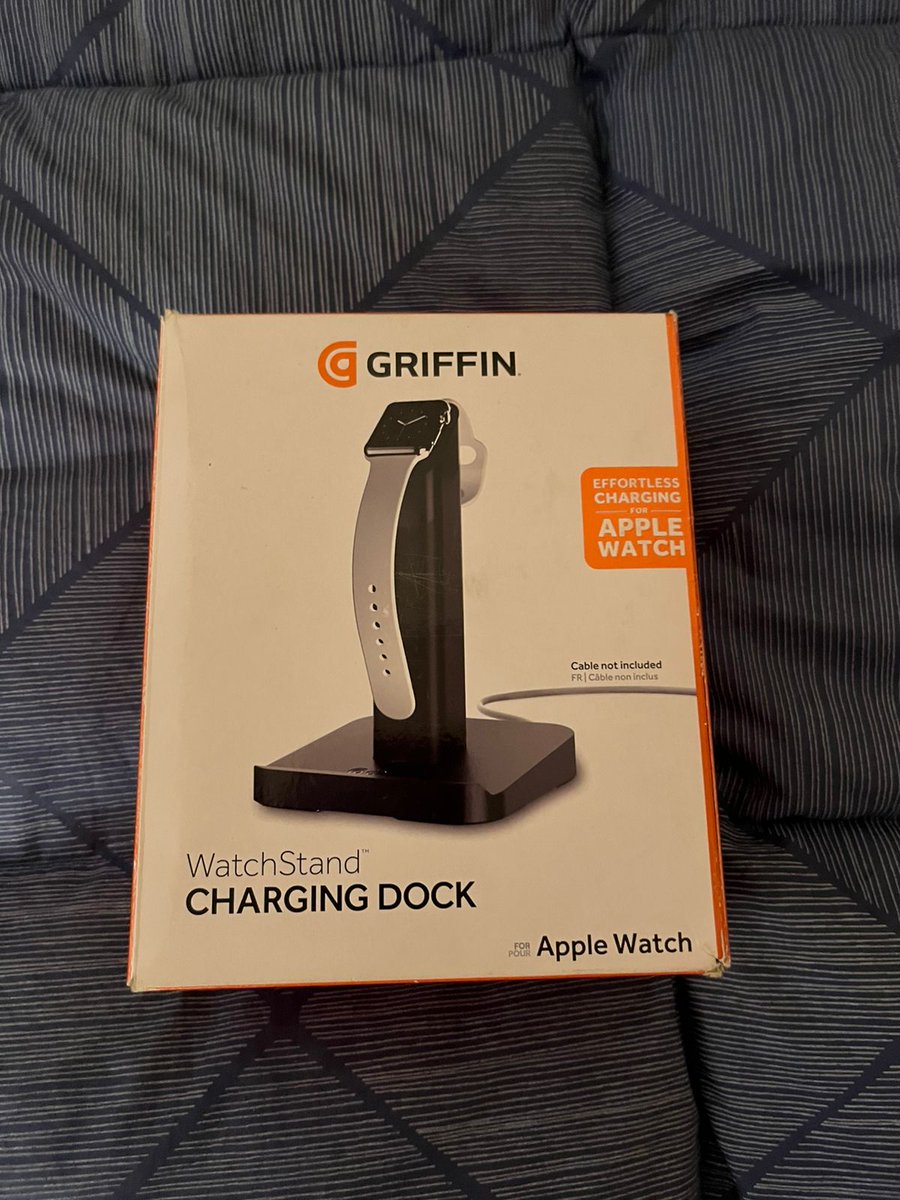 Gar4geS4LESCL's tweet photo. Vendo a $15.000 , Griffin WatchStand – Dock de Carga para Apple Watch Vendo base de carga Griffin WatchStand, ideal para mantener tu Apple Watch ordenado, visible y cargando de forma cómoda. https://t.co/Jur2uplhO9