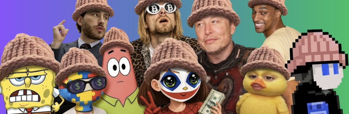 jschreib101's tweet photo. RobinHood has a cult hat runner at millions right now,

We're getting mogged for no reason at all when we know that cults belong to Solana and the biggest meme is being ran by Ansem right now,

We literally already have a cult that every single person on Solana knows of that's never been done properly,

That's the hat.

Simply put the hat on.

Bring back cults to Solana.