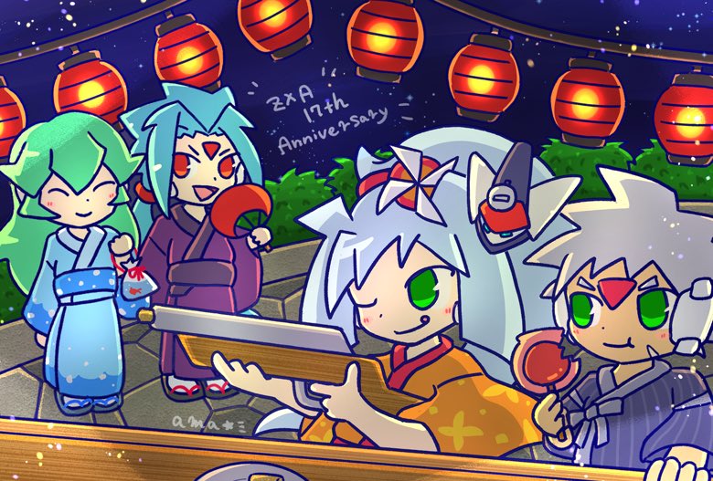 賑やかしということで、お気に入りの過去絵再放送させてな〜エンジョイ