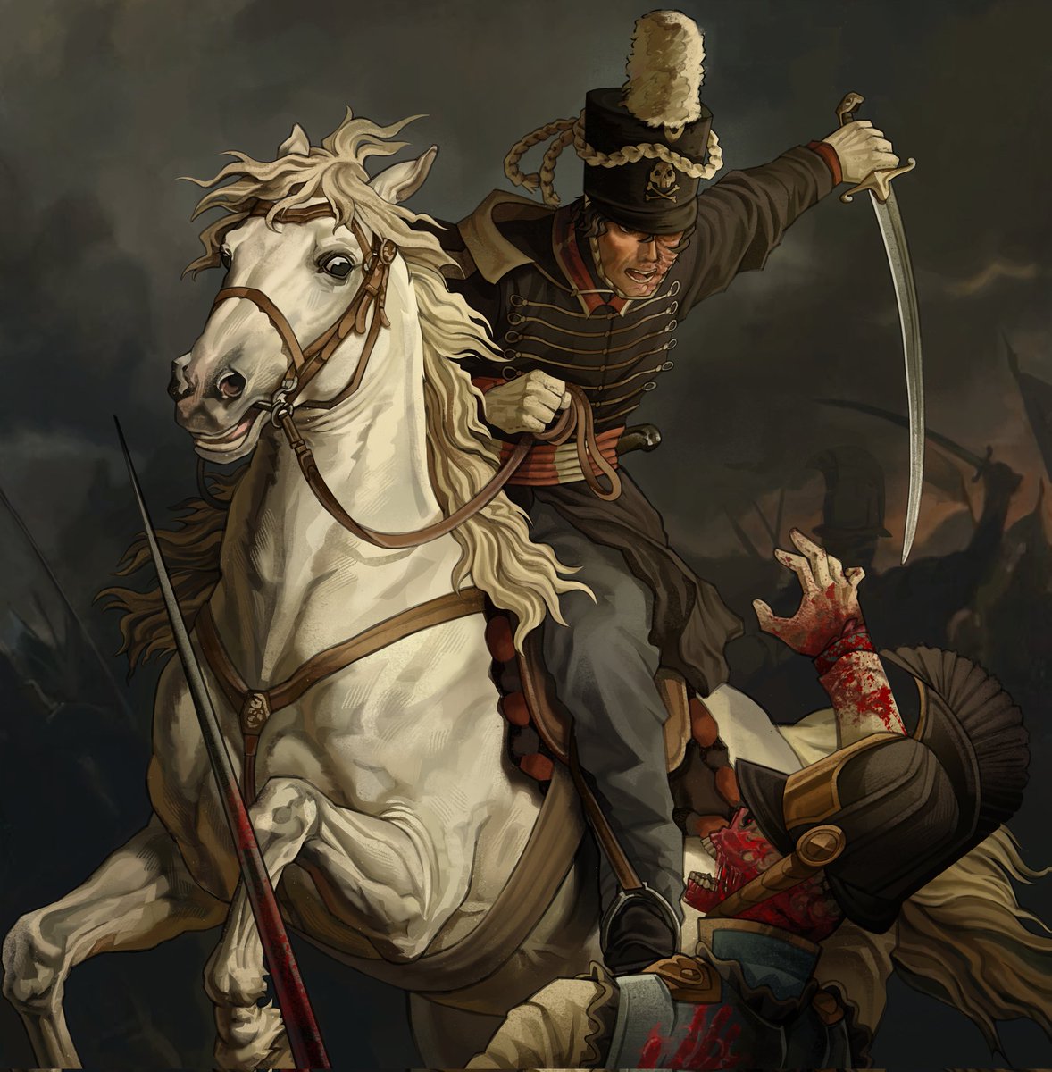kvs_X4's tweet photo. #gutsandblackpowder #gnb #art https://t.co/8NVDwe7vOr