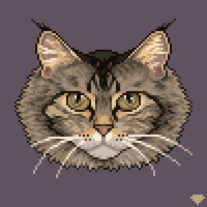 mirrutatep's tweet photo. Pixel kitty up close

#pixelart https://t.co/cZdUeBrnra