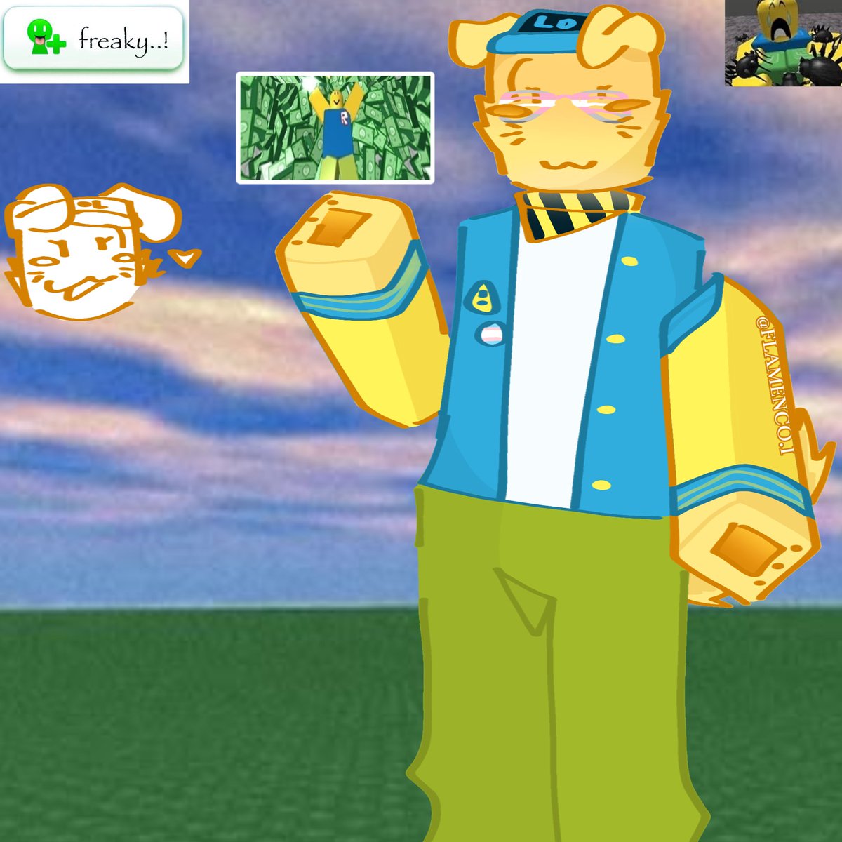 flamenccoi's tweet photo. #art #roblox

doodle for @Brambuloa https://t.co/ssexnFvGaG
