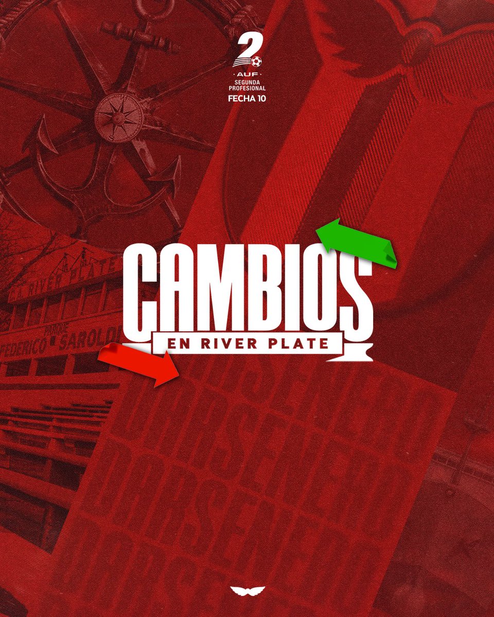 cariverplateuru's tweet photo. 🔄 Cambios.

➡️ Tomas López.
⬅️ Cristian Techera.

➡️ Carlos Rodríguez.
⬅️ Inti López.

⏱️ 81’ [3:2] ı #VamosRiver https://t.co/16DLNlo4VF