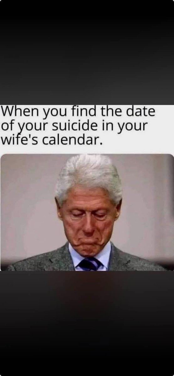 blindsman's tweet photo. @BillClinton I would like to ask Bill if he laughs as much as the rest of us do at these memes? I never met you Bill, but I bet you find these as funny as everyone else does 🤣🤣🤣 https://t.co/o2uttDJqbQ